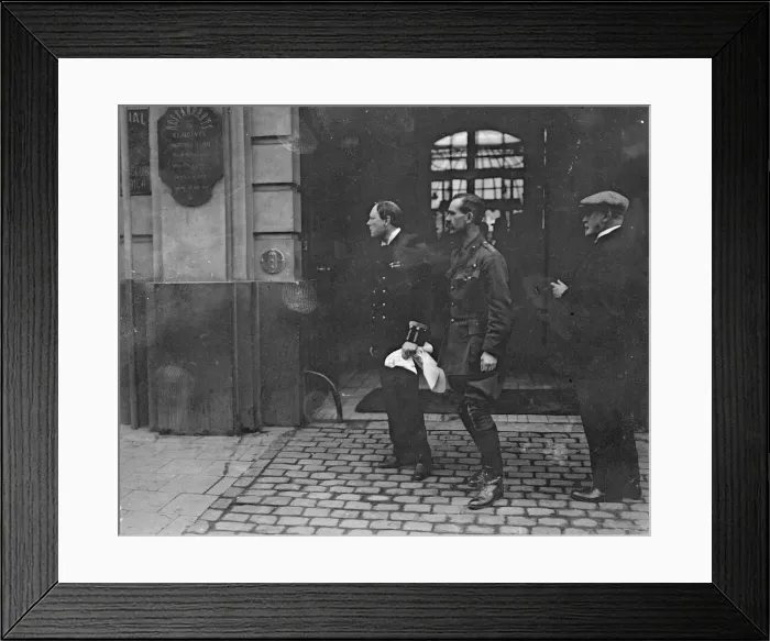 Framed Print : Mr Winston Churchill seen here in the undress uniform of the First Lord of the Admiralty Framed Print : Mr Winston Churchill seen here in the undress uniform of the First Lord of the Admiralty