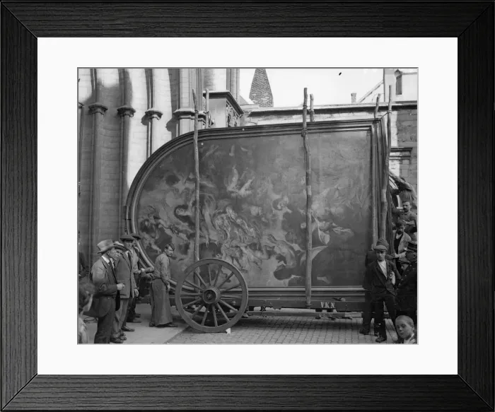 Framed Print : Rubens masterpiece The Assumption of the Virgin Framed Print : Rubens masterpiece The Assumption of the Virgin