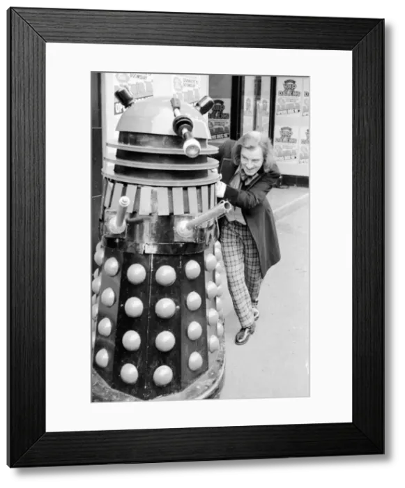 Framed Print : Trevor Martin actor who will be playing Dr Who in the first stage production of Framed Print : Trevor Martin actor who will be playing Dr Who in the first stage production of