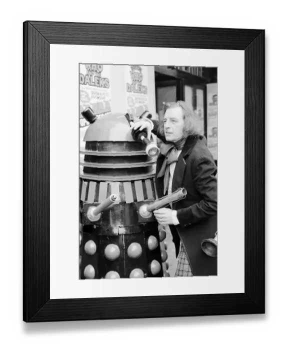 Framed Print : Trevor Martin actor who will be playing Dr Who in the first stage production of Framed Print : Trevor Martin actor who will be playing Dr Who in the first stage production of