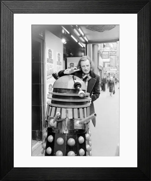 Framed Print : Trevor Martin actor who will be playing Dr Who in the first stage production of Framed Print : Trevor Martin actor who will be playing Dr Who in the first stage production of