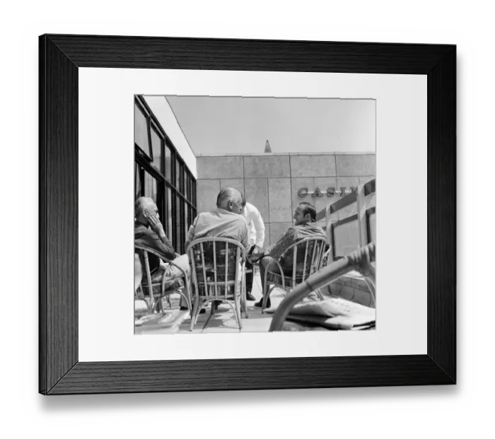 Framed Print : Stanley Woods, Stanley Hailwood and Mike Hailwood at the Casino Palace hotel, Isle of Man Framed Print : Stanley Woods, Stanley Hailwood and Mike Hailwood at the Casino Palace hotel, Isle of Man