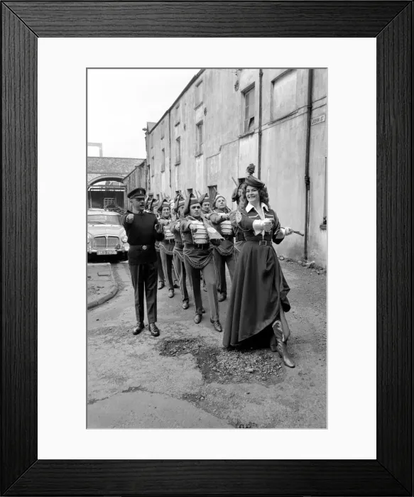 Framed Print : West National Opera Company: Regiment Sergeant Major John Williams from Cardiff Framed Print : West National Opera Company: Regiment Sergeant Major John Williams from Cardiff