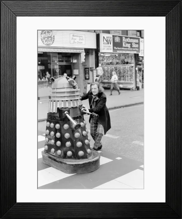 Framed Print : Trevor Martin actor who will be playing Dr Who in the first stage production of