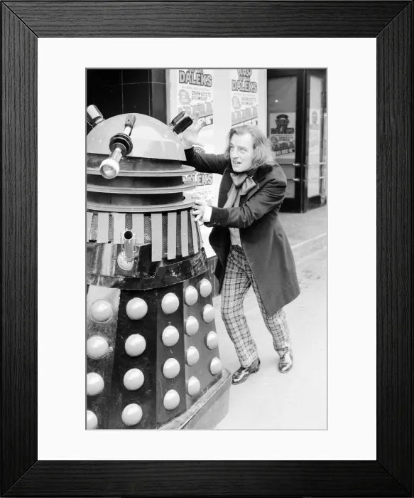 Framed Print : Trevor Martin actor who will be playing Dr Who in the first stage production of Framed Print : Trevor Martin actor who will be playing Dr Who in the first stage production of