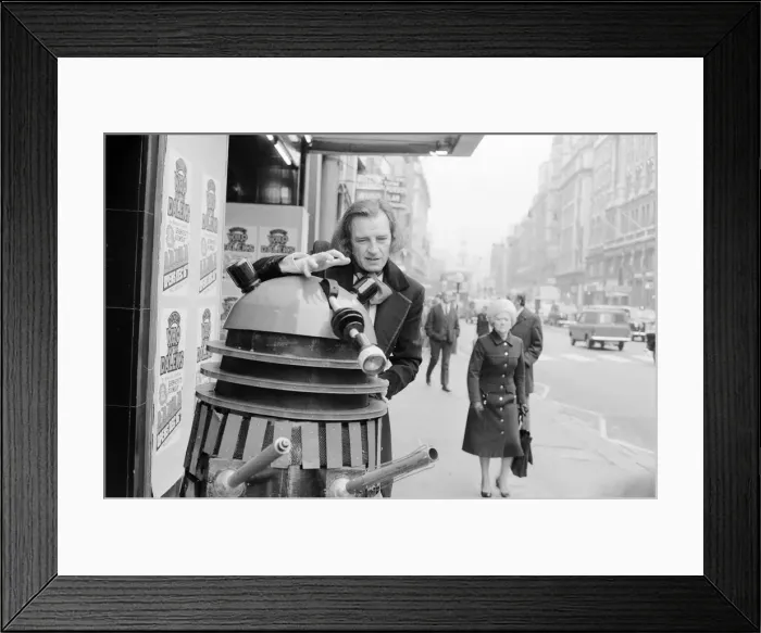 Framed Print : Trevor Martin actor who will be playing Dr Who in the first stage production of Framed Print : Trevor Martin actor who will be playing Dr Who in the first stage production of