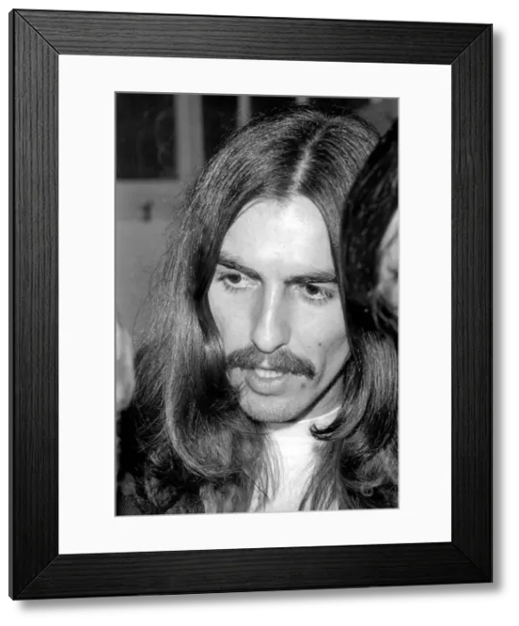 Framed Print : Beatles singer George Harrison. December 1969 Z11673-007 Framed Print : Beatles singer George Harrison. December 1969 Z11673-007