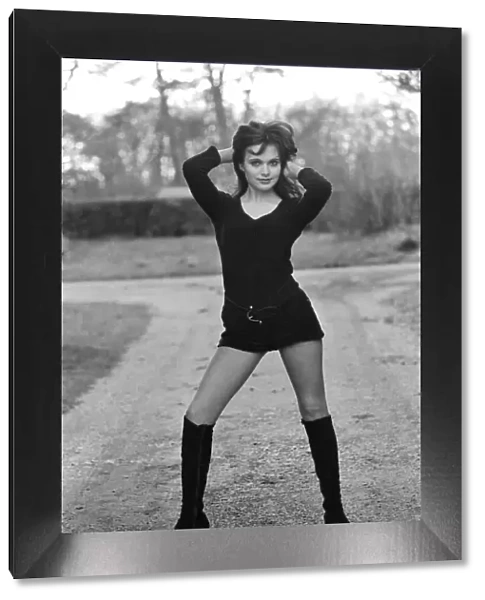 Actress and former model Madeline Smith who plays Doctor Maxwell