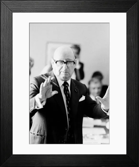 Framed Print : Shareholders meeting ofthe Associated Communications master company in London Framed Print : Shareholders meeting ofthe Associated Communications master company in London