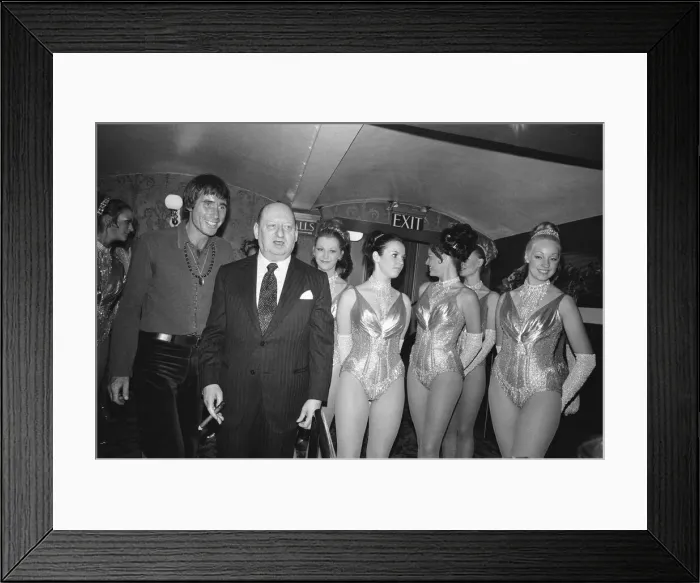 Framed Print : Media Mogul Lew Grade announces the return of the most popular light entertainment Framed Print : Media Mogul Lew Grade announces the return of the most popular light entertainment