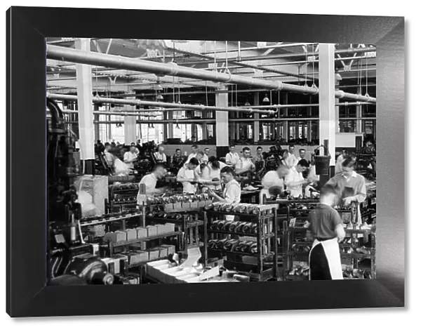 Barratt Shoe Ltd factory, Northampton. 13th October 1935