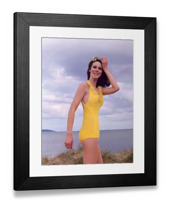 Framed Print : Sixties Fashion 1960s clothing Swimsuit Fashions Framed Print : Sixties Fashion 1960s clothing Swimsuit Fashions