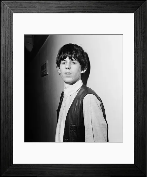 Framed Print : Rolling Stones Keith Richards January 1964 Framed Print : Rolling Stones Keith Richards January 1964