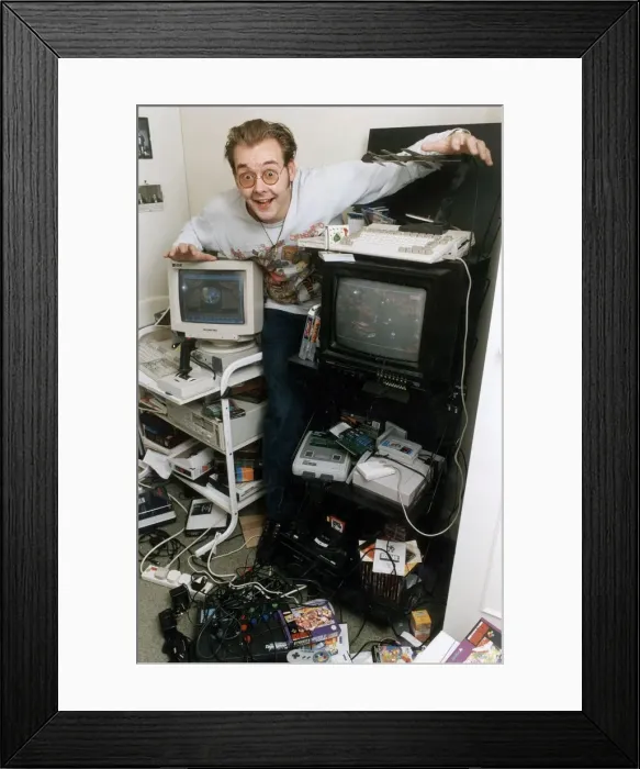 Framed Print : Dominik Diamond (23) Daily Record Journalist a. k. a. Games Master Framed Print : Dominik Diamond (23) Daily Record Journalist a. k. a. Games Master