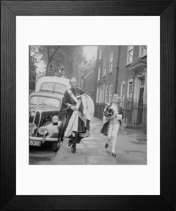 Framed Print : The Coronation of Queen Elizabeth II. The Rt Honourable Alec Douglas Home Framed Print : The Coronation of Queen Elizabeth II. The Rt Honourable Alec Douglas Home