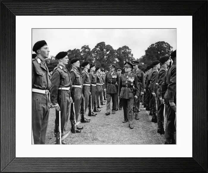 Framed Print : Eaton Hall Officer Cadet School passing-out parade. August 1951 P005715 Framed Print : Eaton Hall Officer Cadet School passing-out parade. August 1951 P005715
