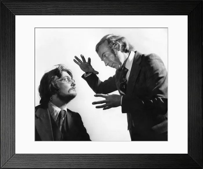 Framed Print : Hypnotist Alan Page with Graham Burrow from Whitley Bay. Circa 1969 P005765 Framed Print : Hypnotist Alan Page with Graham Burrow from Whitley Bay. Circa 1969 P005765