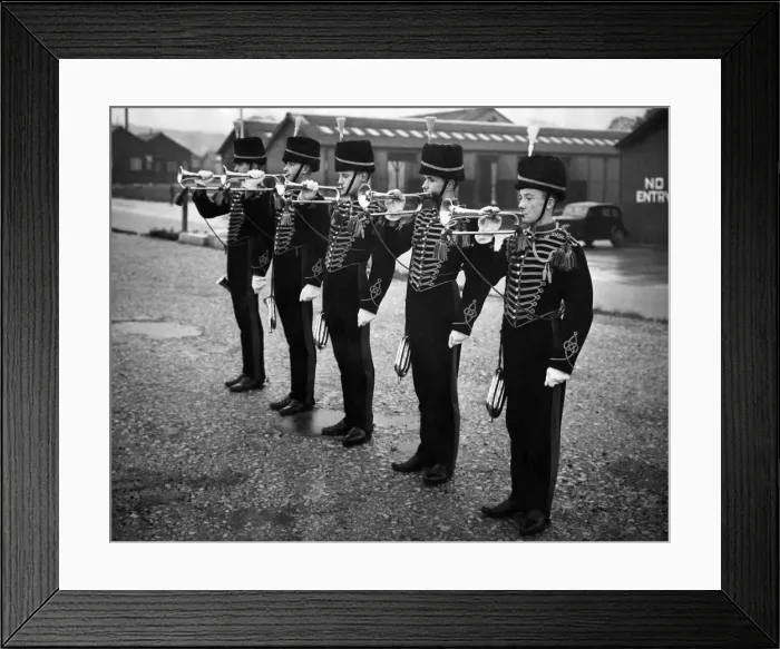 Framed Print : Some of the boys who will sound the fanfare of trumpets. November 1951 P005706 Framed Print : Some of the boys who will sound the fanfare of trumpets. November 1951 P005706