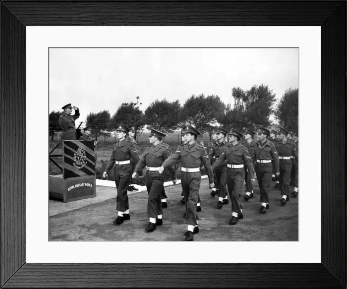 Framed Print : Inspection of Manchester Z reserves: The provost Marshal of the U. K, Brigadier L. F. E Framed Print : Inspection of Manchester Z reserves: The provost Marshal of the U. K, Brigadier L. F. E