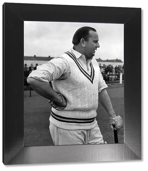Australian cricketer Cecil Pepper. June 1954 P005631
