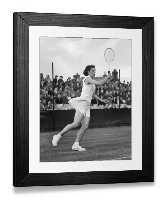 Framed Print : Ladies International Tennis at Lytham St. Annes. Mrs. J Framed Print : Ladies International Tennis at Lytham St. Annes. Mrs. J