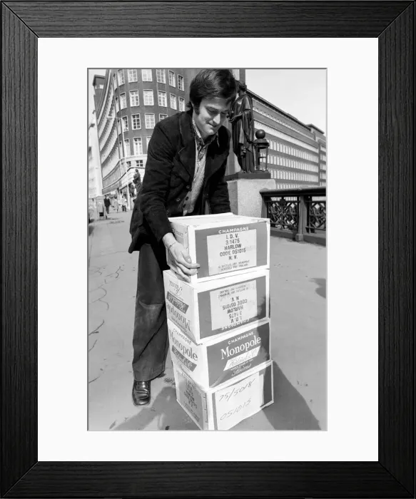Framed Print : Crowds of people have been trying to beat the budget with the proposed increase in
