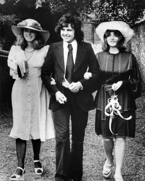 Jane Hughes was married to Tom Geraghty and Mary Hughes (left) was Best Man