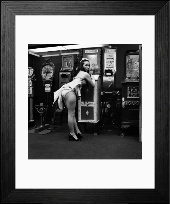 Framed Print : Bunny girl: Penthouse Pet Roma Anderson. April 1975 75-1840-004