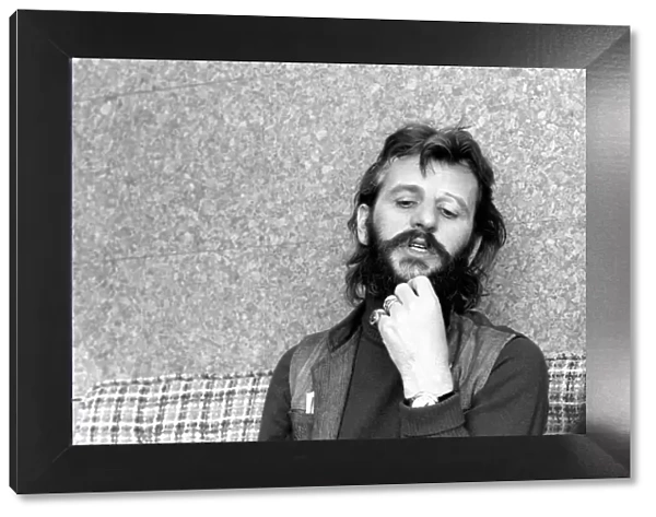 Ex Beatle Ringo Starr. April 1975 75-1771