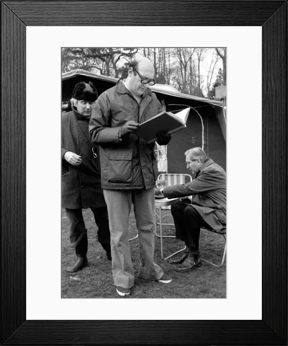 Framed Print : Filming Carry on Behind. Bernard Bresslaw. April 1975 75-1732-003 Framed Print : Filming Carry on Behind. Bernard Bresslaw. April 1975 75-1732-003