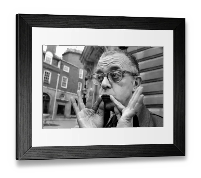 Framed Print : Oldman: Humour: Bicycle: Mr. Larry Adler appeared at Bow Street Magistrates court Framed Print : Oldman: Humour: Bicycle: Mr. Larry Adler appeared at Bow Street Magistrates court