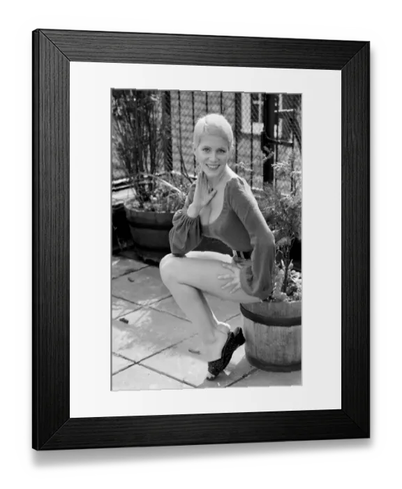 Framed Print : Actress: Annie Belle: End of Innocence': Annie Belle her lose will be the star