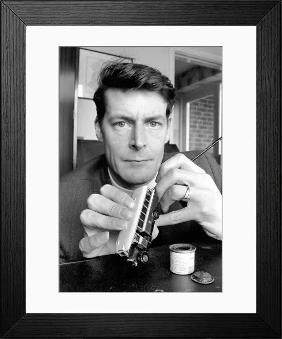 Framed Print : The Reverend Geoffrey Smith, the vicar of St. Michael Framed Print : The Reverend Geoffrey Smith, the vicar of St. Michael
