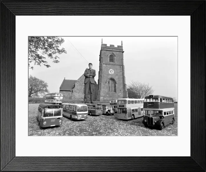 Framed Print : The Reverend Geoffrey Smith, the vicar of St. Michael Framed Print : The Reverend Geoffrey Smith, the vicar of St. Michael