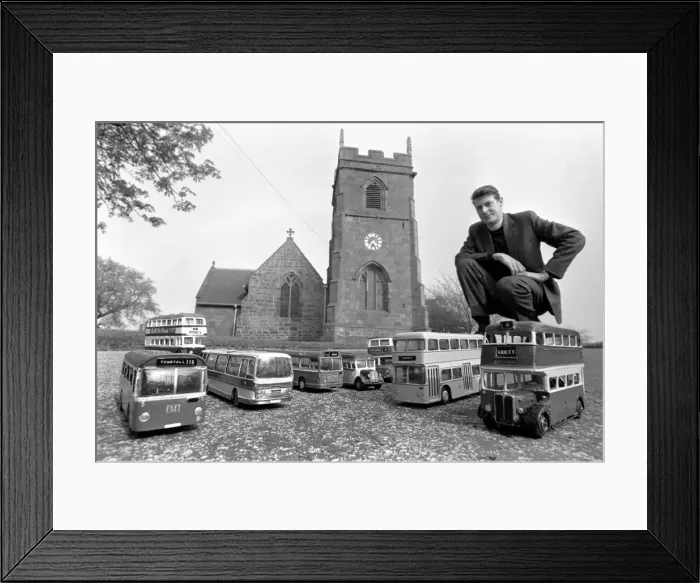 Framed Print : The Reverend Geoffrey Smith, the vicar of St. Michael Framed Print : The Reverend Geoffrey Smith, the vicar of St. Michael