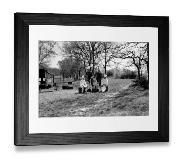 Framed Print : Army Cooking Competition The team from the 29th Commando Unit who won the Field Framed Print : Army Cooking Competition The team from the 29th Commando Unit who won the Field
