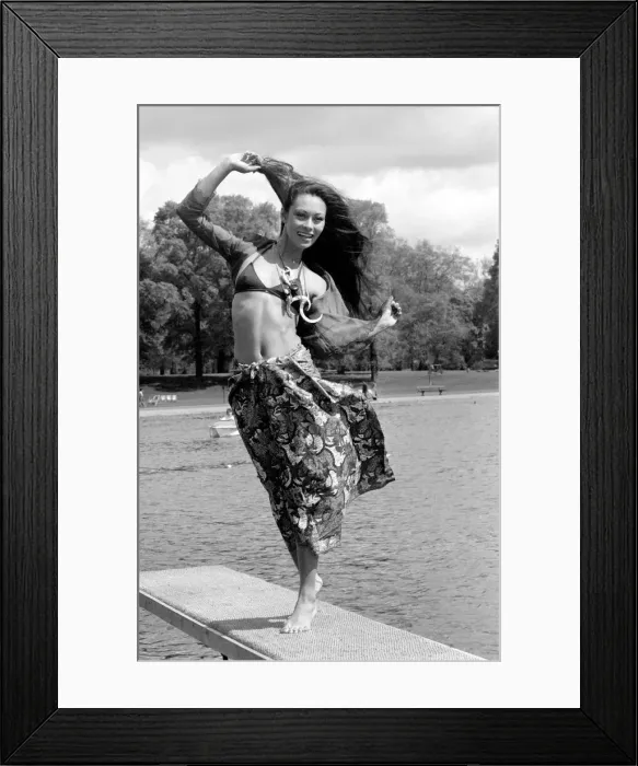 Framed Print : Jeanine Siniscal, 25 top model and actress from Vietnam is in London for the Royal Framed Print : Jeanine Siniscal, 25 top model and actress from Vietnam is in London for the Royal