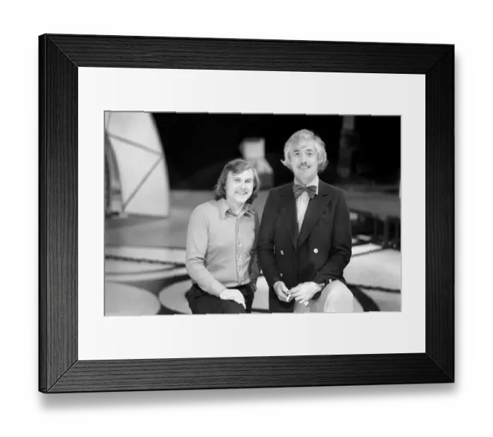 Framed Print : Filming of the television music chart show Top of the Pops at the BBC Studios