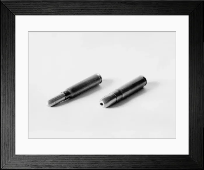 Framed Print : Dum dum bullets found in a German trench. September 1914 Local Caption Framed Print : Dum dum bullets found in a German trench. September 1914 Local Caption