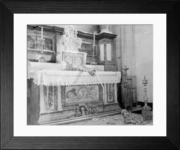 Framed Print : St. Rumbolds Cathedral in Malines, Belgium ( Mechelen