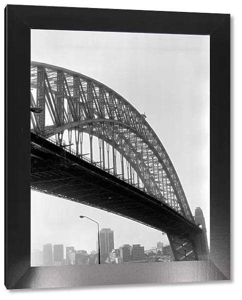 View of Sydney Harbour Bridge in New South Wales, Australia
