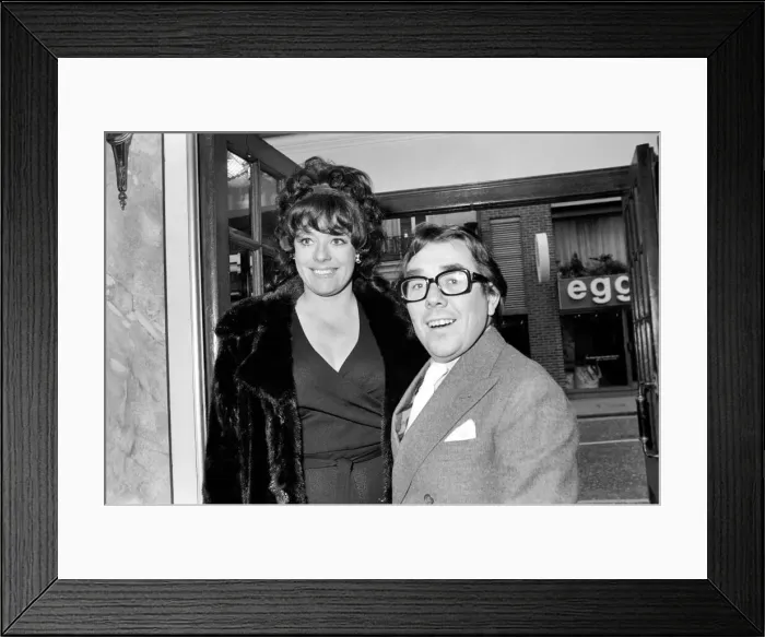 Framed Print : Stars arrive at the Comedy Theatre Haymarket, for the first night showing of the play Framed Print : Stars arrive at the Comedy Theatre Haymarket, for the first night showing of the play