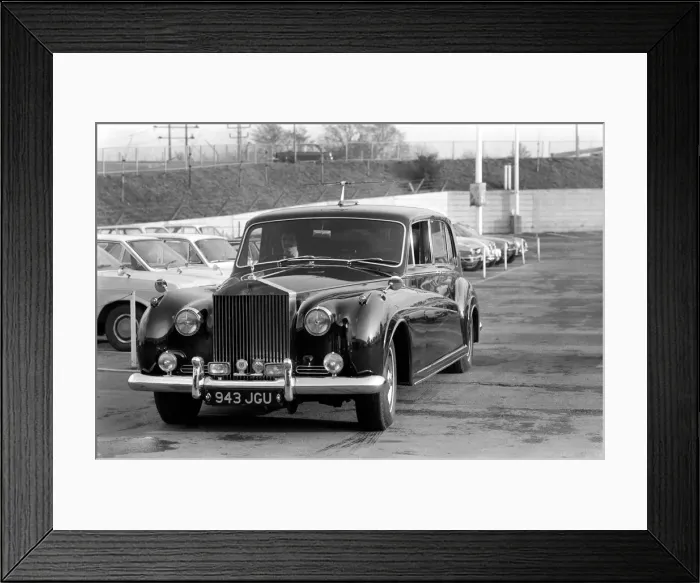 Framed Print : Car  /  custom. Rolls Royce Phantom V. Margaret Hale. The Rolls Royce from the outside