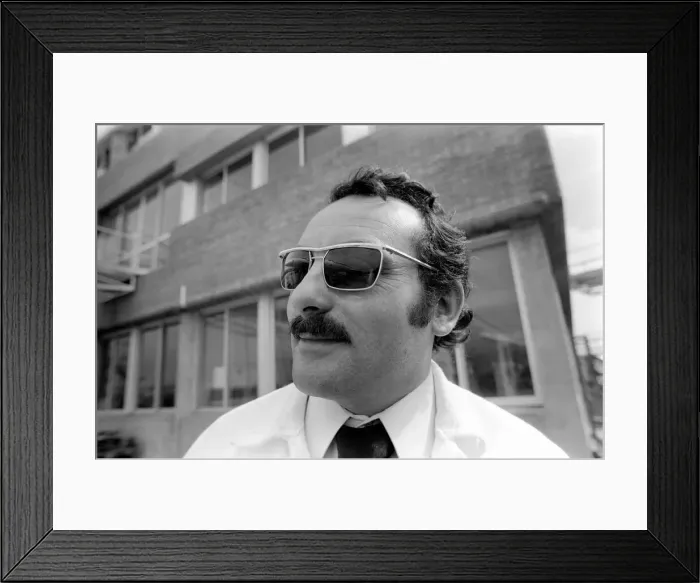 Framed Print : Mr. Irene Quaranta aged 39 with reflection of Concorde aircraft in his spectacles Framed Print : Mr. Irene Quaranta aged 39 with reflection of Concorde aircraft in his spectacles