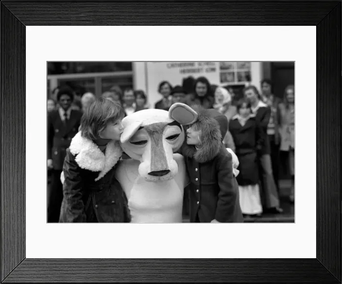 Framed Print : The Pinks and The Panthers. To celebrate the Return