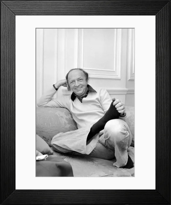 Framed Print : Harold Robbins at the Savoy Hotel London today. His book The Lonely Lady Framed Print : Harold Robbins at the Savoy Hotel London today. His book The Lonely Lady