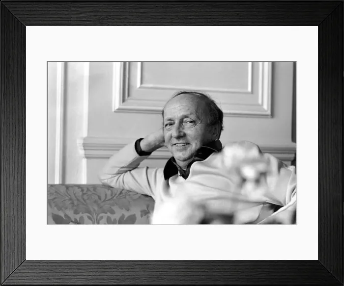Framed Print : Harold Robbins at the Savoy Hotel London today. His book The Lonely Lady Framed Print : Harold Robbins at the Savoy Hotel London today. His book The Lonely Lady