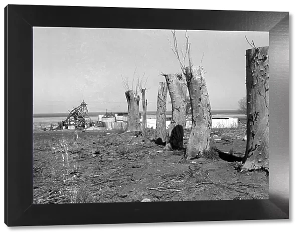 Gwalia: Ghost town western Australia. The ghost town. April 1977 77-02062