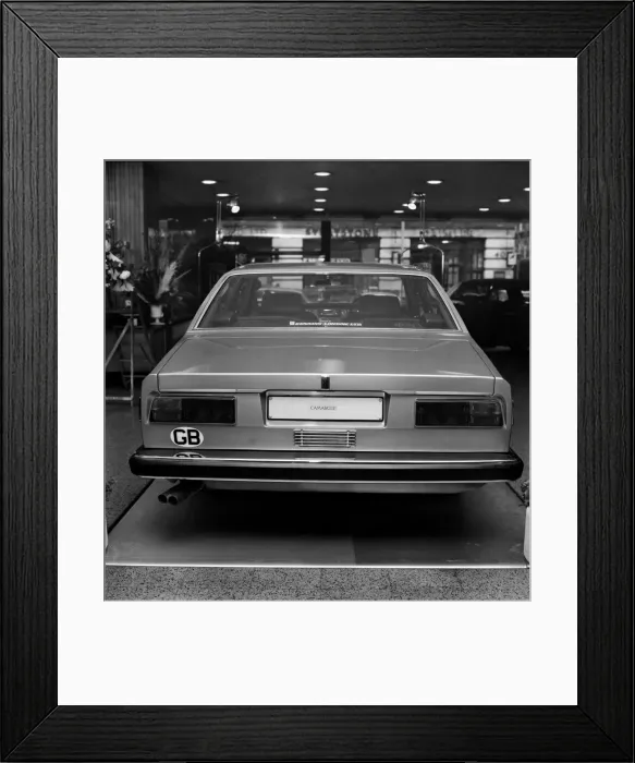 Framed Print : Car: Rolls - Royce. March 1975 75-01280 Framed Print : Car: Rolls - Royce. March 1975 75-01280