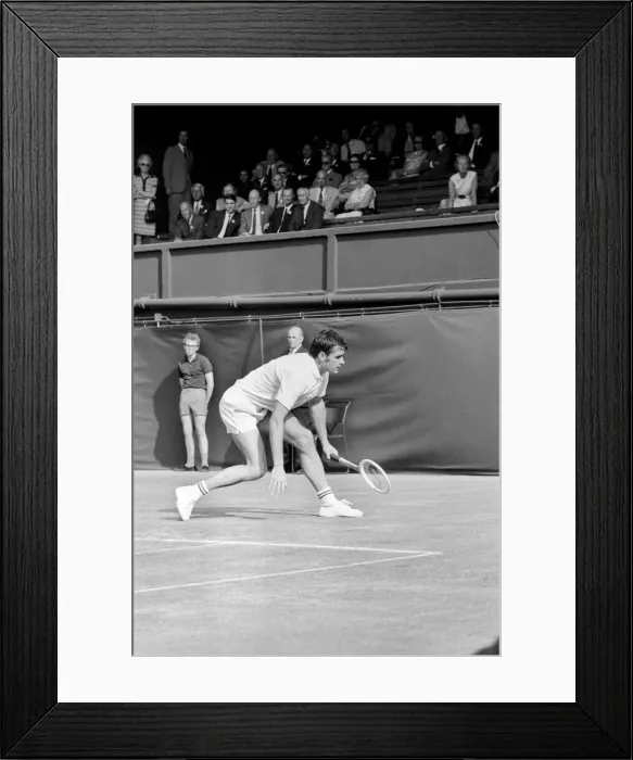 Framed Print : Wimbledon Tennis Championships 1970 1st Day. June 1970 70-5902-056 Framed Print : Wimbledon Tennis Championships 1970 1st Day. June 1970 70-5902-056